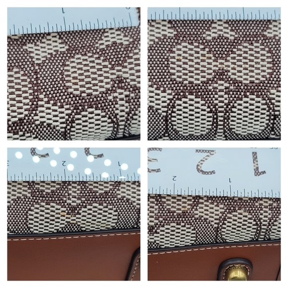 SOLD Coach Rogue 25 In Signature Textile Jacquard NEW - Picture 12 of 16